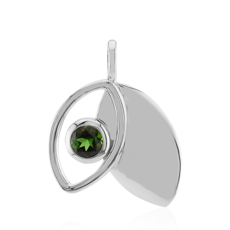 Tormalina Nera Pietra Ciondolo In Tormalina Nera Naturale Del Brasile, Con Catena In Acciaio Inox Da 20 Pollici, Per Energia E Stile Ciondolo Tormalina - Foto 2