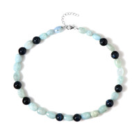 Collana in argento con Occhio di Falco