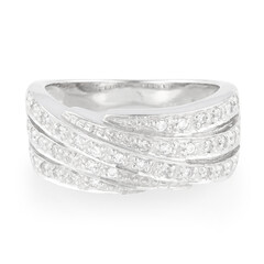 Anello in argento con Zircone
