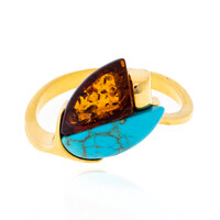 Anello in argento con Turchese