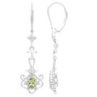 Orecchini in argento con Crisoberillo