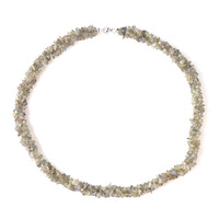 Collana in argento con Labradorite