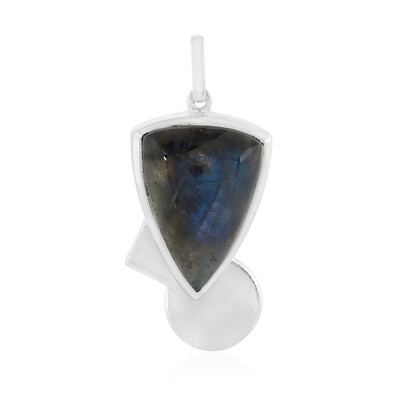 Ciondolo in argento con Labradorite (Juwelo Bauhaus)