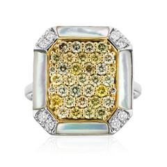 Anello in oro con Diamante Fancy SI2 (CIRARI)