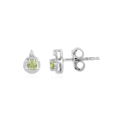 Orecchini in argento con Peridoto