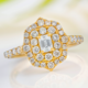 Anello in oro con Diamante SI1 (H) (CIRARI)