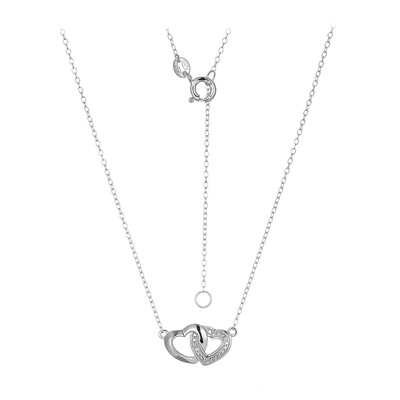 Collana in argento con Diamante I3 (H)