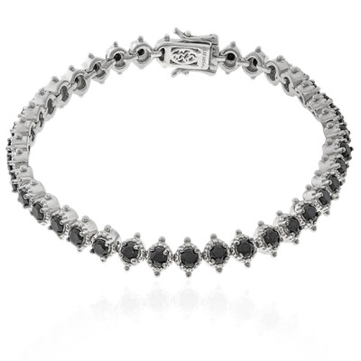 Bracciale in argento con Spinello Nero (Dallas Prince Designs)