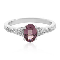 Anello in argento con Spinello Porpora