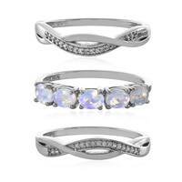 Anello in argento con Opale di Welo