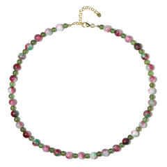 Collana in argento con Quarzo Fragola (Riya)