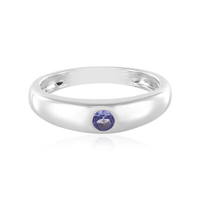 Anello in argento con Tanzanite