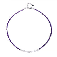Collana in argento con Ametista