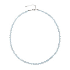 Collana in argento con Acquamarina