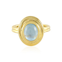 Anello in argento con Acquamarina Ofiki