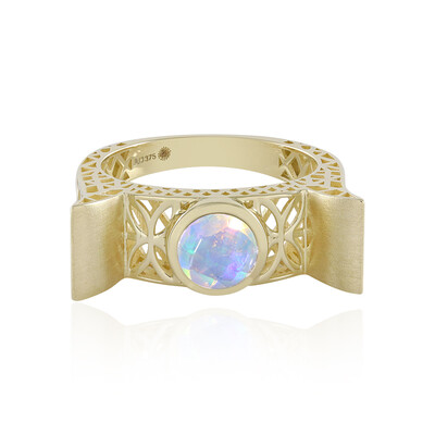 Anello in oro con Opale di Welo (Ornaments by de Melo)