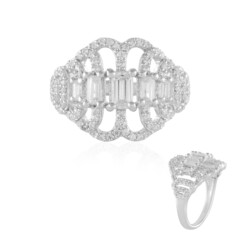 Anello in argento con Zircone