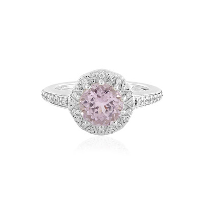 Anello in argento con Kunzite Brasiliana