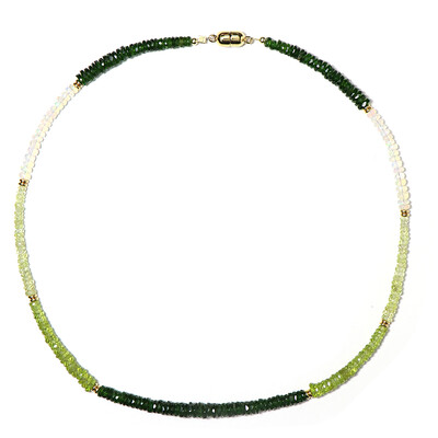 Collana in argento con Opale di Welo (Riya)