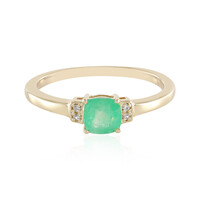 Anello in oro con Smeraldo Russo