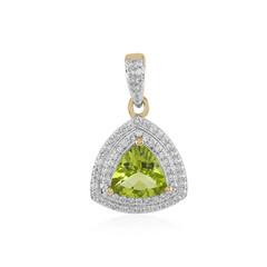 Ciondolo in oro con Peridoto