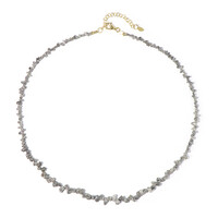 Collana in argento con Diamante Color Argento