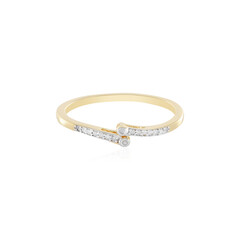 Anello in argento con Diamante I2 (I)