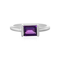 Anello in argento con Ametista Siberiana