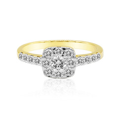 Anello in oro con Diamante IF (D)