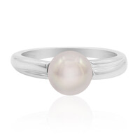 Anello in argento con Perla di Acqua Dolce