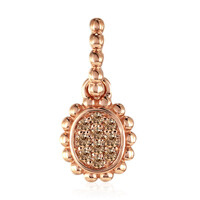 Ciondolo in oro con Diamante Rose de France SI1 di Argyle