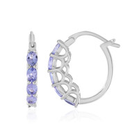 Orecchini in argento con Tanzanite
