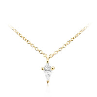 Collana in oro con Diamante VS2 (F) (de Melo)