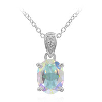 Collana in argento con Topazio Moonlight