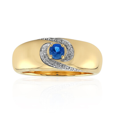 Anello in oro con Haüyne