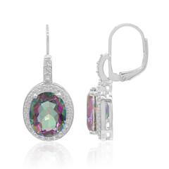 Orecchini in argento con Quarzo Mistico