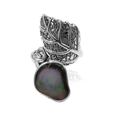 Anello in argento con Madreperla (Art of Nature)