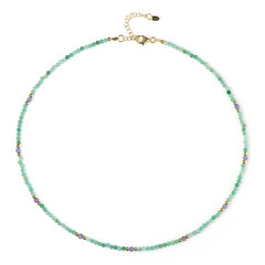 Collana in argento con Tanzanite