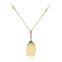 Collana in oro con Opale di Welo AAA (CIRARI)