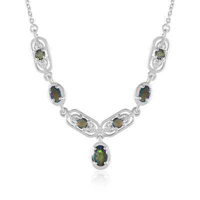 Collana in argento con Opale Mezezo
