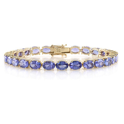 Bracciale in oro con Tanzanite