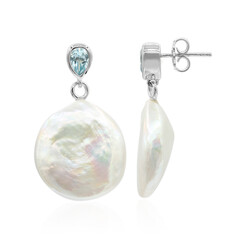 Orecchini in argento con Perla di Acqua Dolce (TPC)