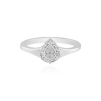 Anello in argento con Diamante I2 (I)