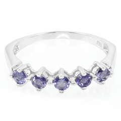 Anello in argento con Iolite Ceylon