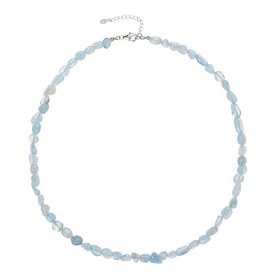 Collana in argento con Acquamarina