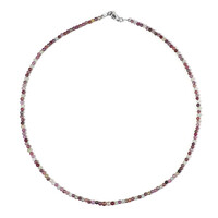 Collana in argento con Rubino del Madagascar
