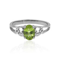 Anello in argento con Peridoto