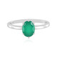 Anello in argento con Onice Verde