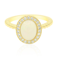 Anello in argento con Opale di Welo