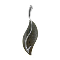 Ciondolo in argento con Quercia Nera